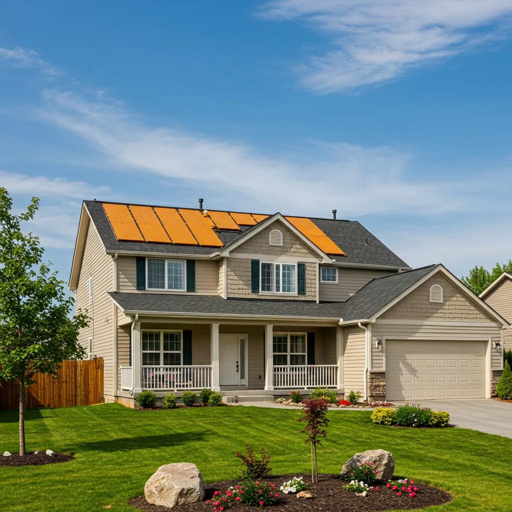 Well-maintained home with a new roof highlighting increased property value